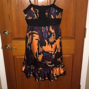 Multi color cocktail dress